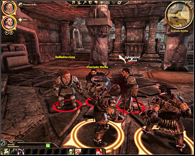 Enter the last room (M7, 3) once youre ready for the final battle - Dragon Age Origins: Enslaved - Origin story: Dwarf commoner - Dust Town (Prologue) - Dragon Age: Origins Game Guide