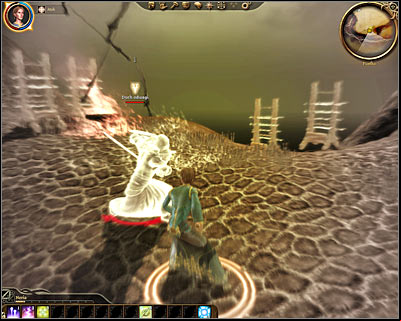 Eventually youll have to locate the Spirit of Valor (M12, 3) - Dragon Age Origins: The Harrowing - Origin story: Magi - The Circle Tower (Prologue) - Dragon Age: Origins Game Guide