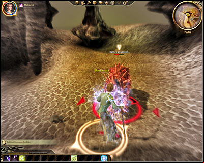 Continue moving forward and get ready to defeat several spirit wolves in the near future - Dragon Age Origins: The Harrowing - Origin story: Magi - The Circle Tower (Prologue) - Dragon Age: Origins Game Guide