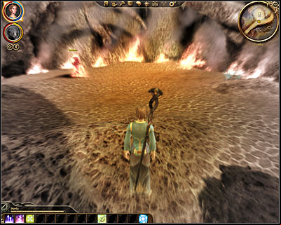 Notice that the Mouse has now transformed itself into a bear which will make winning the last battle in the Fade easier - Dragon Age Origins: The Harrowing - Origin story: Magi - The Circle Tower (Prologue) - Dragon Age: Origins Game Guide