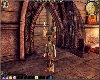 Description: Jowan will ask you to hear him out in a safe place - Dragon Age Origins: Ties of blood and magic - Origin story: Magi - The Circle Tower (Prologue) - Dragon Age: Origins Game Guide