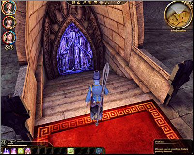 You may now return to the chapel area (M11, 6 ) and show the rod to both Jowan and Lily - Dragon Age Origins: Ties of blood and magic - Origin story: Magi - The Circle Tower (Prologue) - Dragon Age: Origins Game Guide