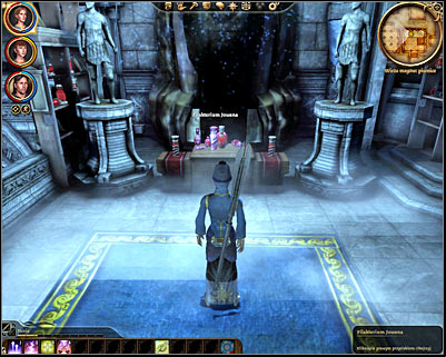 You shouldnt be surprised to hear that more enemies will be waiting for you inside - Dragon Age Origins: Ties of blood and magic - Origin story: Magi - The Circle Tower (Prologue) - Dragon Age: Origins Game Guide