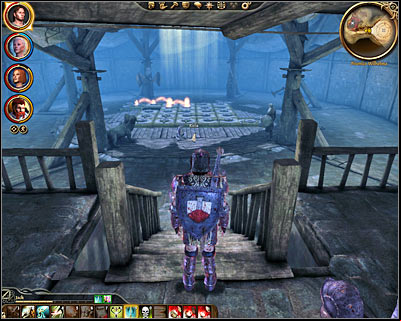 It shouldnt take too long until you reach the last chamber of the cellar - Dragon Age Origins: The Golem in Honnleath - DLC - The Stone Prisoner - Dragon Age: Origins Game Guide