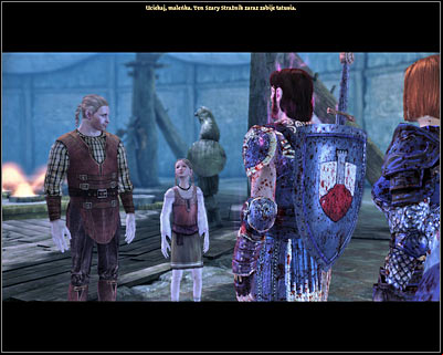 This version has an identical beginning to Ending number 3, so youll have to agree to help the demon and instead of solving the riddle report back to Wilhelm - Dragon Age Origins: The Golem in Honnleath - DLC - The Stone Prisoner - Dragon Age: Origins Game Guide