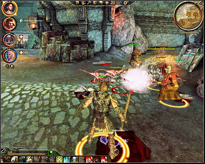 Youll be attacked by even more deepstalkers in the near future and as soon as youve dealt with most of them a leader of the deepstalkers will appear near your team - Dragon Age Origins: A golems memories - DLC - The Stone Prisoner - Dragon Age: Origins Game Guide