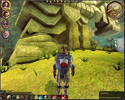 You may now explore the surrounding area by clicking on interactive objects and collecting additional crystals - Dragon Age Origins: A golems memories - DLC - The Stone Prisoner - Dragon Age: Origins Game Guide