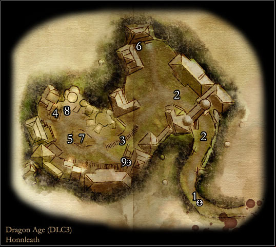 3 - Dragon Age Origins: DLC Maps - DLC - Dragon Age: Origins Game Guide