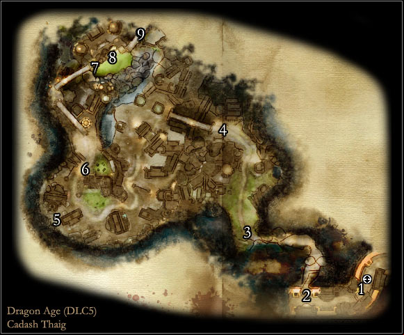 5 - Dragon Age Origins: DLC Maps - DLC - Dragon Age: Origins Game Guide