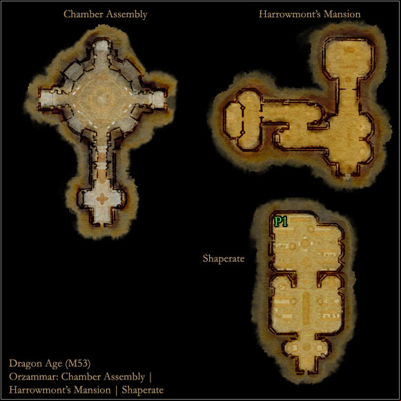 7 - Dragon Age Origins: Orzammar main map - World Atlas - Maps - Main areas - Dragon Age: Origins Game Guide