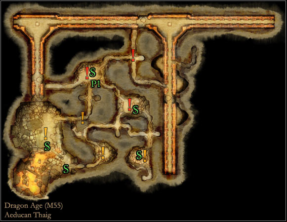 9 - Dragon Age Origins: Orzammar main map - World Atlas - Maps - Main areas - Dragon Age: Origins Game Guide