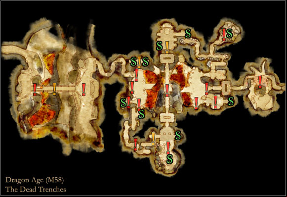 12 - Dragon Age Origins: Orzammar main map - World Atlas - Maps - Main areas - Dragon Age: Origins Game Guide