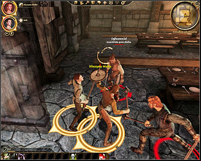 If youre playing as a warrior you wont be allowed to steal the brandy and therefore using poison wont be possible - Dragon Age Origins: A Day for celebration - Origin story: City elf - Elven alienage (Prologue) - Dragon Age: Origins Game Guide