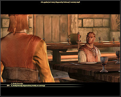 A cook will stop you in the next room (M10, 3), but thankfully his elven assistant Adwen will neutralize this problem - Dragon Age Origins: A Day for celebration - Origin story: City elf - Elven alienage (Prologue) - Dragon Age: Origins Game Guide