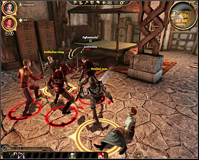 Vaughan will be hiding in the last room (M10, 9) and there are two ways to resolve the situation involving him and kidnapped women - Dragon Age Origins: A Day for celebration - Origin story: City elf - Elven alienage (Prologue) - Dragon Age: Origins Game Guide