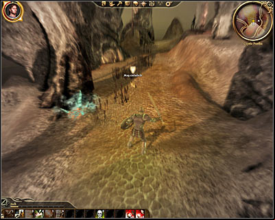 Make a few steps forward and talk to a friendly character Niall (M35, 3) - Dragon Age Origins: Lost in dreams - Main quests - Dragon Age: Origins Game Guide