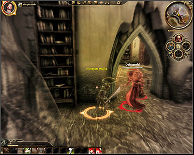 Youll start exploring this area in the first circle (M37, 1) and if you cant turn yourself into a burning man or a golem youll have to be very careful, because youll be dealing with a lot of dangerous abominations, arcane horrors and traps along the way - Dragon Age Origins: Lost in dreams - Main quests - Dragon Age: Origins Game Guide