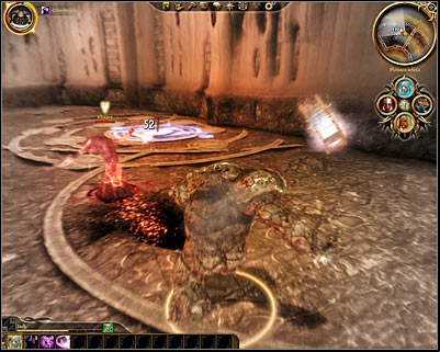 In order to gain access to the demons lair you must first become a golem, because a massive door will stand in your way (M38, 8) - Dragon Age Origins: Lost in dreams - Main quests - Dragon Age: Origins Game Guide