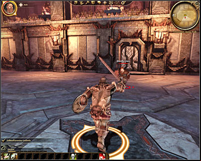 If you talked to Dace you should also consider talking to Lady Helmi (M16, 5) - Dragon Age Origins: The noble feast - Origin story: Dwarf noble - Diamond quarter (Prologue) - Dragon Age: Origins Game Guide