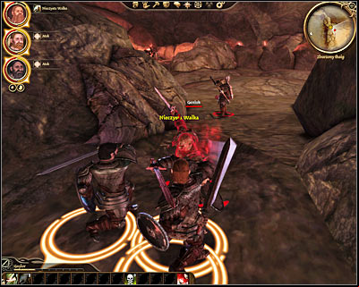 You can spend some time exploring smaller caves and nearby ageways, but its all optional - Dragon Age Origins: Noble journey - Origin story: Dwarf noble - Diamond quarter (Prologue) - Dragon Age: Origins Game Guide