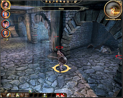 Be careful in the next room of the basement, because other zombies will surprise you once youre close enough to the stairs - Dragon Age Origins: Arl of Redcliffe - Main quests - Dragon Age: Origins Game Guide