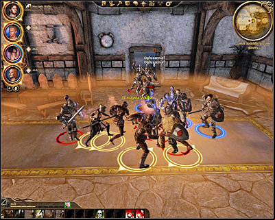 If you decide to kill Connor without giving the boy a chance to survive proceed to the western room where youll have to defeat a large group of animated knights - Dragon Age Origins: Arl of Redcliffe - Main quests - Dragon Age: Origins Game Guide