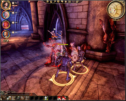 Make sure that youve surrounded all smaller rooms, because youll have to defeat a very powerful abomination in the largest central room - Dragon Age Origins: Broken circle - Main quests - Dragon Age: Origins Game Guide