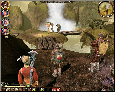 During your time spent in the western section of the forest (M42, 1) youll be dealing mostly with werewolves and Plague wolves - Dragon Age Origins: Nature of the beast - Main quests - Dragon Age: Origins Game Guide
