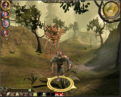 Keep moving slowly, because youll be encountering new monsters every few meters and a large ogre is going to be one of the creatures youll have to kill - Dragon Age Origins: Nature of the beast - Main quests - Dragon Age: Origins Game Guide