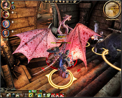 Watch out for a lot of dangerous traps in your vicinity, however theyre not your biggest concern - Dragon Age Origins: Nature of the beast - Main quests - Dragon Age: Origins Game Guide