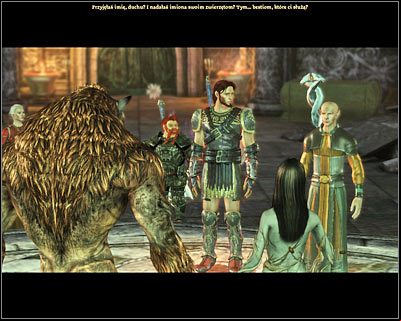 You wont be able to effect the outcome of this conversation in any major way, but thankfully Zathrian wont attack you when he finds out that the werewolves are still alive - Dragon Age Origins: Nature of the beast - Main quests - Dragon Age: Origins Game Guide