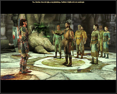 Youll now witness an interesting cut-scene during which Zathrian and Lady of the Forest will sacrifice their lives to lift the cruse and to transform the werewolves back to being elves - Dragon Age Origins: Nature of the beast - Main quests - Dragon Age: Origins Game Guide