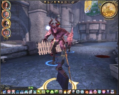 You have 7 groups of guards here - Walkthrough - Main Quests part 2 - Walkthrough - Dragon Age: Origins - Awakening - Game Guide and Walkthrough