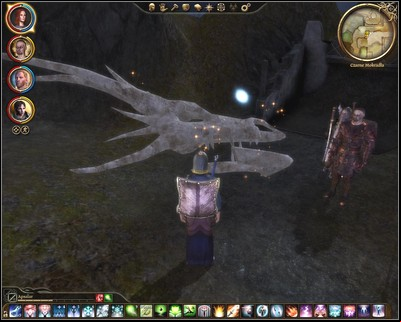 You have to put bones to the skull. - Walkthrough - The Blackmarsh - Side Quests - Dragon Age: Origins - Awakening - Game Guide and Walkthrough