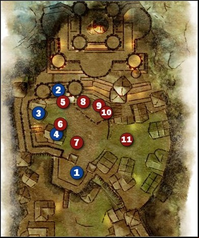 1 - M2 Vigils Keep (after the defense) - Maps - Dragon Age: Origins - Awakening - Game Guide and Walkthrough