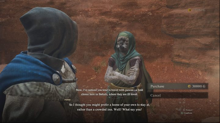Purchasing property in the capital of Battahl is much less complicated - Dragons Dogma 2: How to buy a house? - Quests - Dragons Dogma 2 Guide