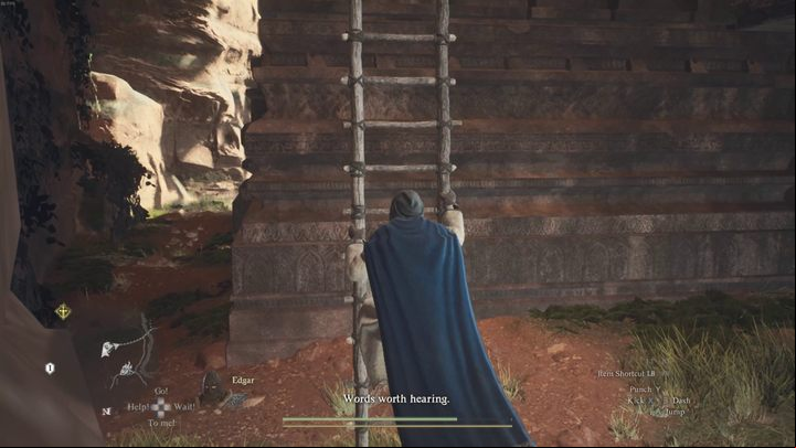 After the conversation with Luz and unlocking the vocation, proceed deeper into the temple - Dragons Dogma 2: How to unlock Trickster vocation? - Vocations - Dragons Dogma 2 Guide
