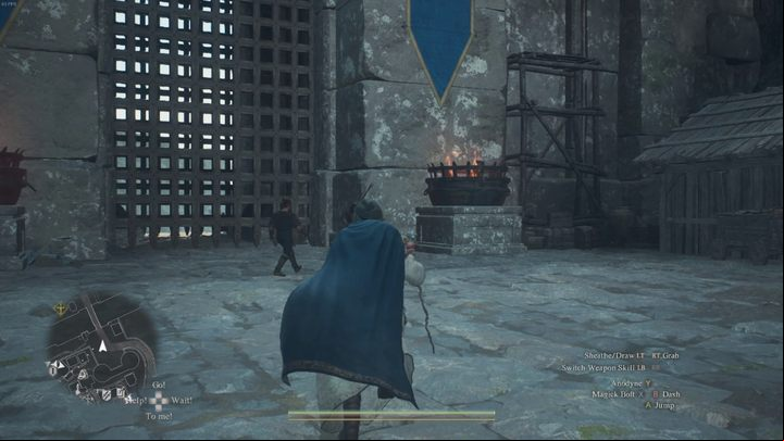Carts most often cross the border during the afternoon or evening - Dragons Dogma 2: How to cross the border? - Exploration - Dragons Dogma 2 Guide