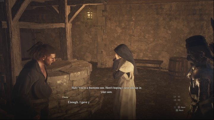 Thanks to the new information, you can now go during the night to the meeting spot in the residential district - Dragons Dogma 2: How to complete the Saint of the Slums task? - Quests - Dragons Dogma 2 Guide