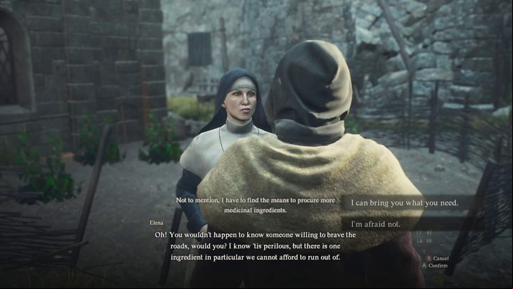 You'll be asked to help - Dragons Dogma 2: How to complete the Saint of the Slums task? - Quests - Dragons Dogma 2 Guide