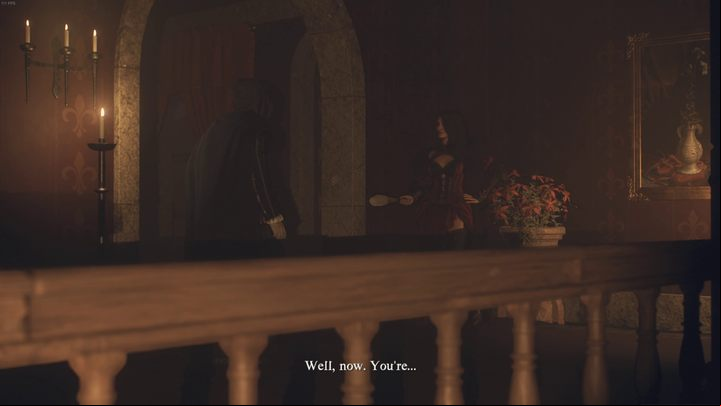 The age will lead you to a balcony that connects with the brothel - Dragons Dogma 2: How to complete the masquerade task? - Quests - Dragons Dogma 2 Guide