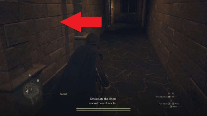 Upon arriving to the hall, you'll watch a short cut-scene featuring false Arisen walking down the corridor - Dragons Dogma 2: How to complete the masquerade task? - Quests - Dragons Dogma 2 Guide
