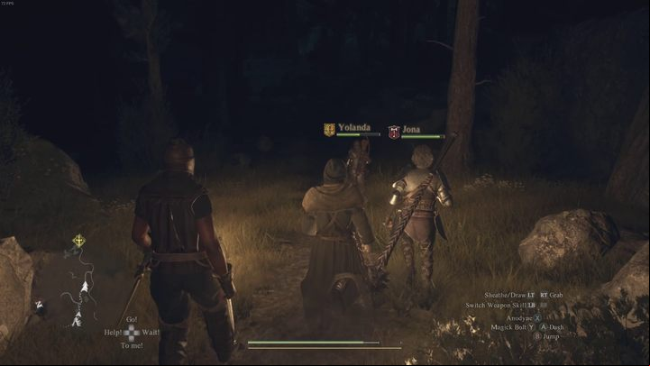 When traveling at night, you must bear in mind that your effective sight range may be reduced greatly - Dragons Dogma 2: Is there a day and night cycle? - Mechanics and Collectibles - Dragons Dogma 2 Guide