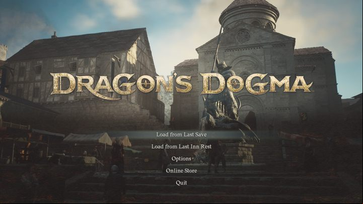 To resume the game, select the "Load from Last Save" option on the title screen - Dragons Dogma 2: How to save the game? - Mechanics and Collectibles - Dragons Dogma 2 Guide