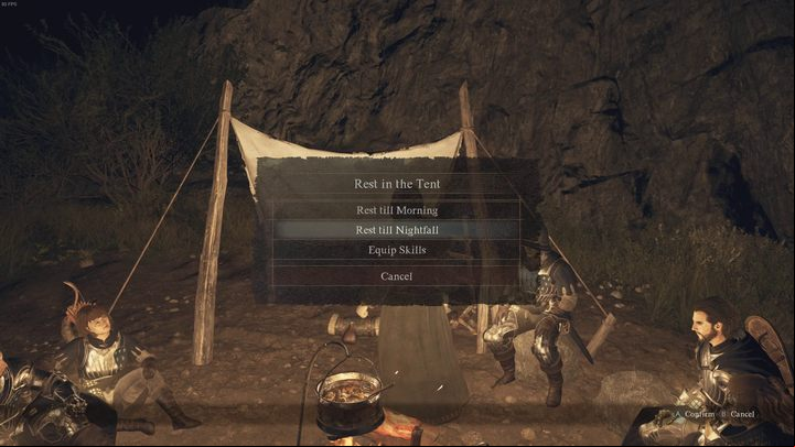 What is very important - RESTING IN CAMPS DOES NOT COUNT AS REST AT AN INN - Dragons Dogma 2: How to save the game? - Mechanics and Collectibles - Dragons Dogma 2 Guide