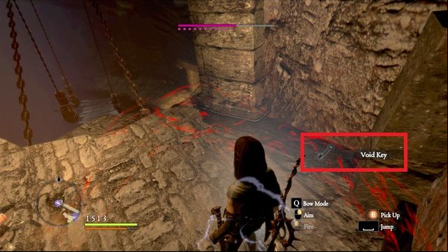 At the top of the stairs you will find Void Key that unlocks your way in Duskmoon Tower - World of the Regret - Walkthrough - Dragons Dogma - Game Guide and Walkthrough