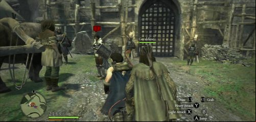 Talk to Ser Mercedes and head out - Off With Its Head - Act I - Dragons Dogma - Game Guide and Walkthrough