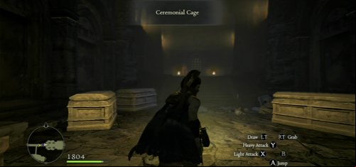 At the fork, go straight ahead (the road on the right leads back to the winding road down) - Lure of the Abyss - Act I - Dragons Dogma - Game Guide and Walkthrough