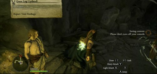 Talk to the man and return to the city - The Cypher - Act II - Dragons Dogma - Game Guide and Walkthrough