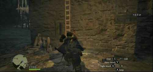 The main entrance to the ruins (the gate) will be blocked on the other side - A Fortress Besieged - Act II - Dragons Dogma - Game Guide and Walkthrough